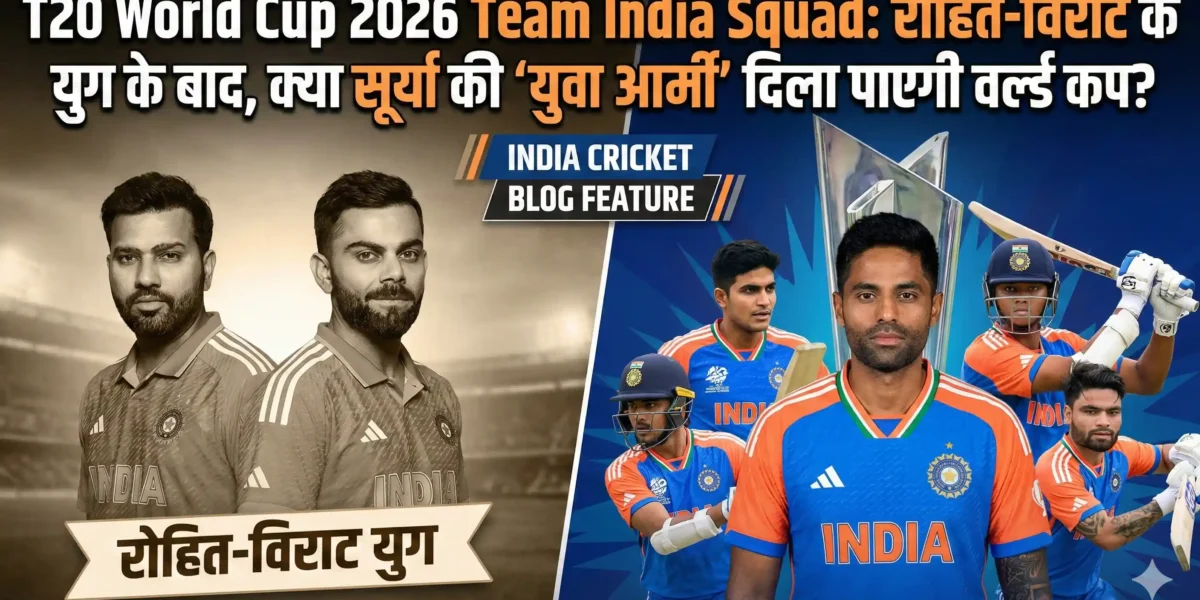 T20 World Cup 2026 Team India Squad: रोहित-विराट के युग के बाद, क्या सूर्या की ‘युवा आर्मी’ दिला पाएगी वर्ल्ड कप?